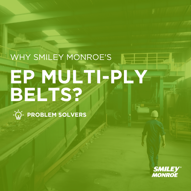 Not All Conveyor Belts are Created Equal – The Benefits of EP Multiply Belts