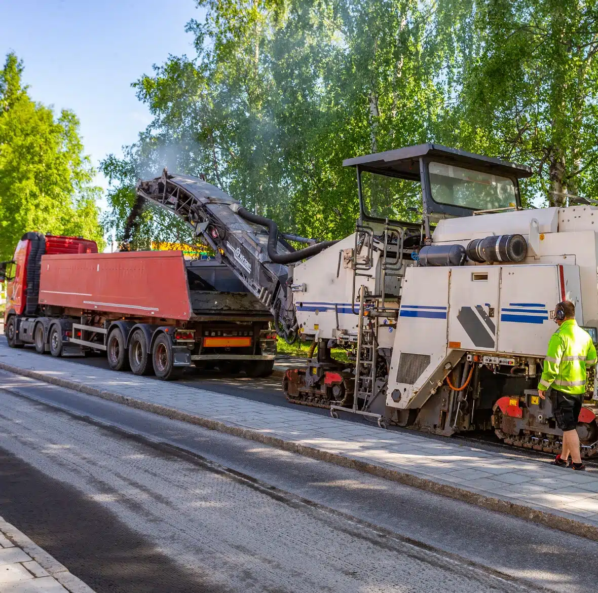 Road construction