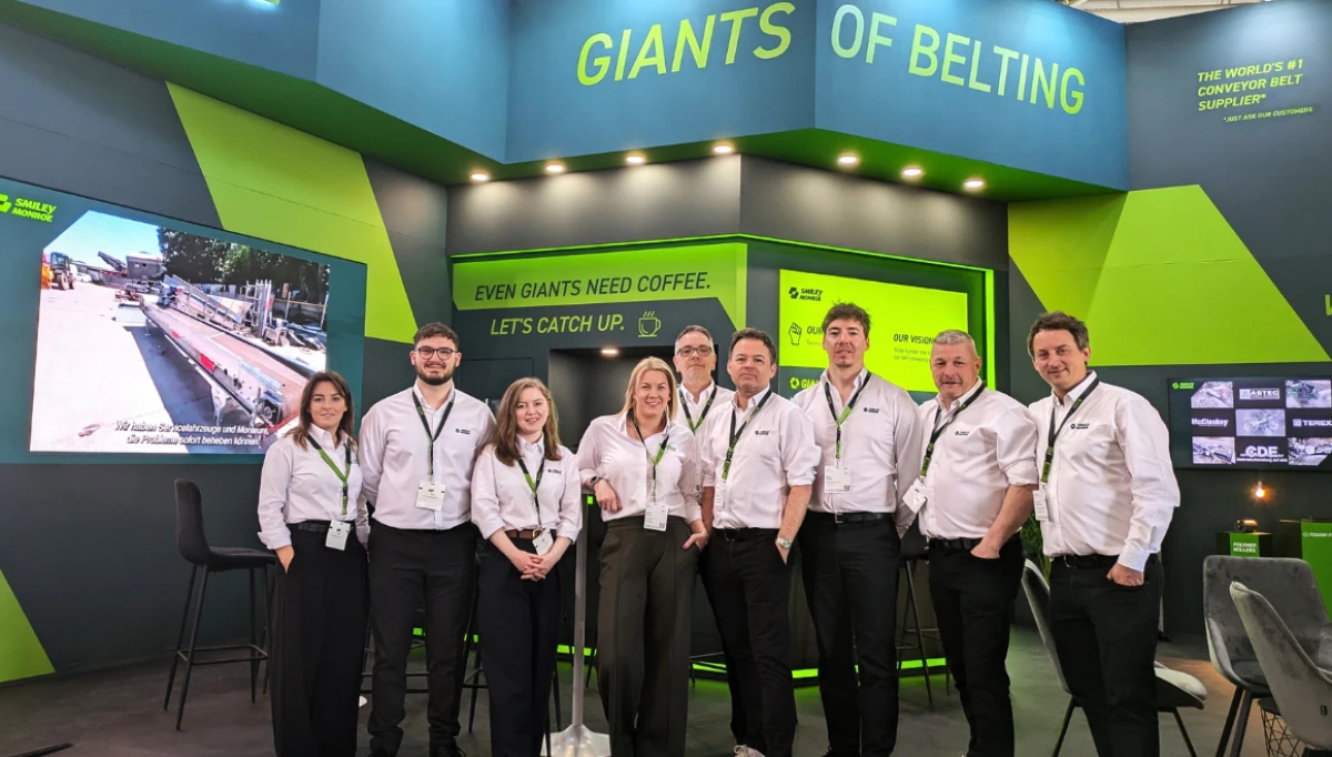 The Smiley Monroe team at Bauma 2025