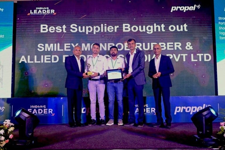 Smiley Monroe India recognised at Propel Industry’s Annual Supplier Meet 2026